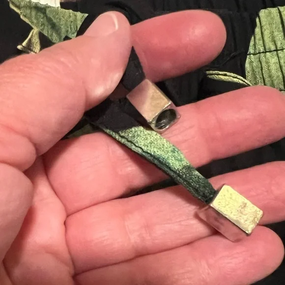 iJeans by Buffalo 🔵 Floral Ankle Joggers M x 28” Black and Red - Picture 7 of 14